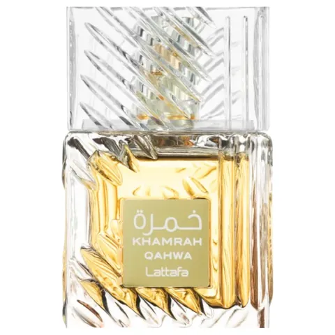 Bottle of Lattafa Khamrah Qahwa EDP