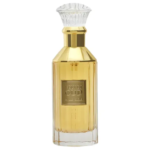 Bottle of Lattafa Velvet Oud EDP