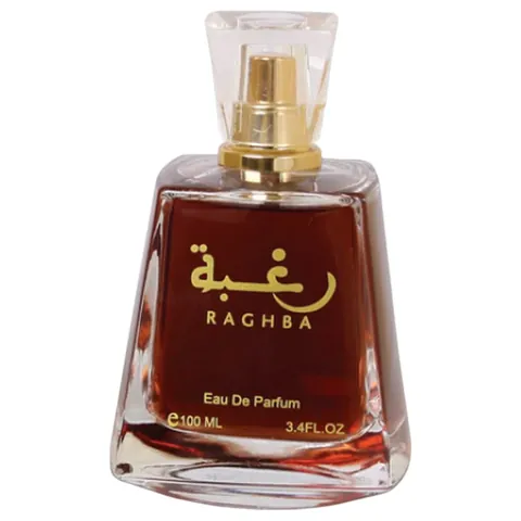 Bottle of Lattafa Raghba EDP